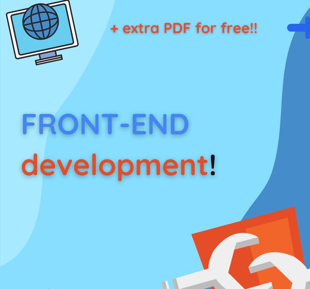 Learning FRONT-END DEVELOPMENT as a beginner!π¨π»βπ»